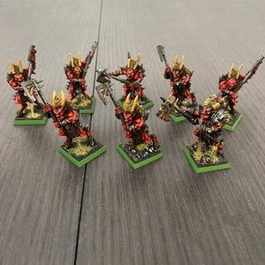 Warhammer Fantasy 40K Chaos Daemon Bloodletters